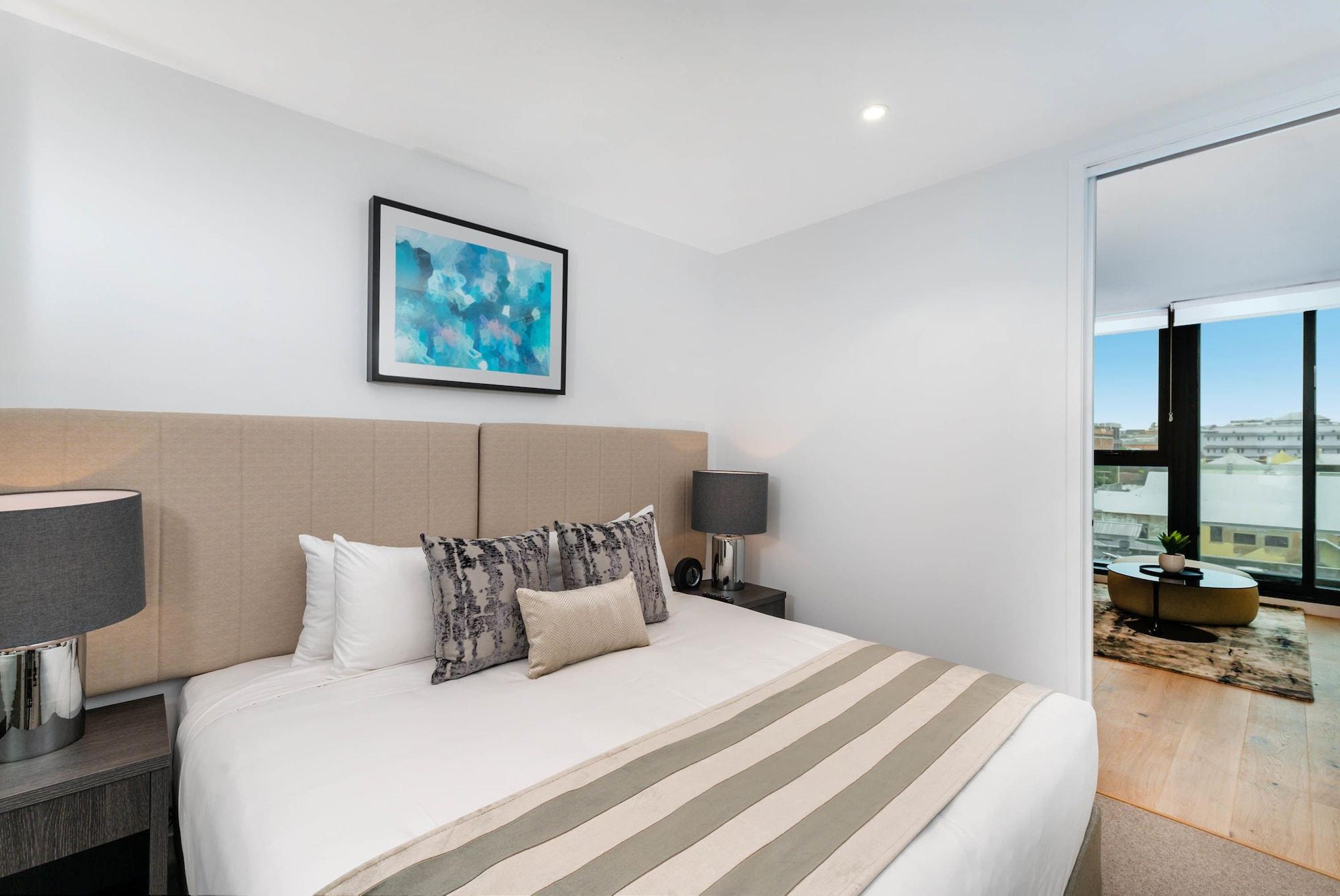 אפרטהוטל בריסביין Fv By Peppers מראה חיצוני תמונה A bedroom at the hotel