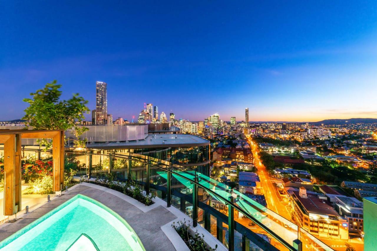 אפרטהוטל בריסביין Fv By Peppers מראה חיצוני תמונה View from the rooftop pool
